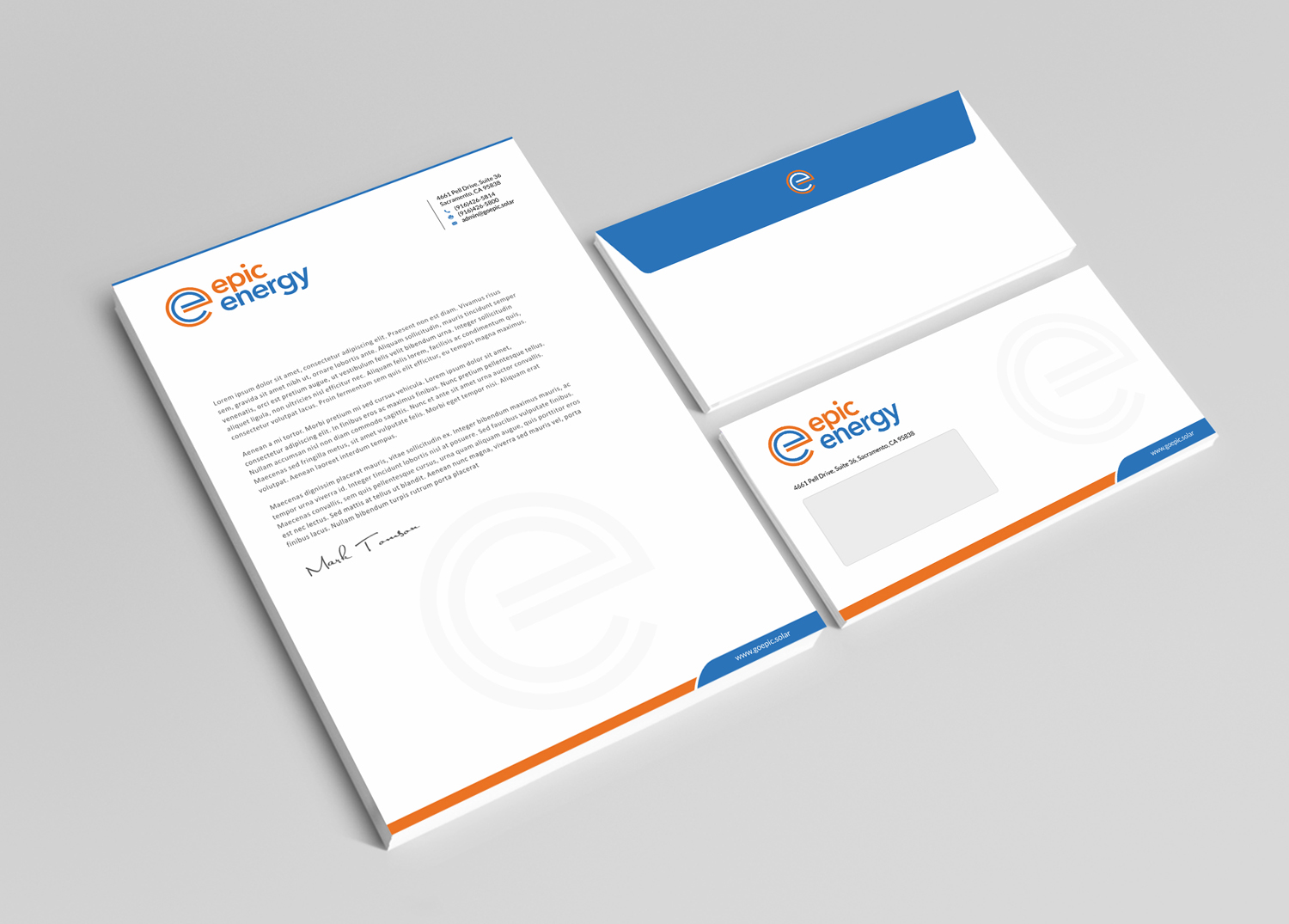 Stationery Design by SKYdesign for Epic Home Inc. | Design #17365892