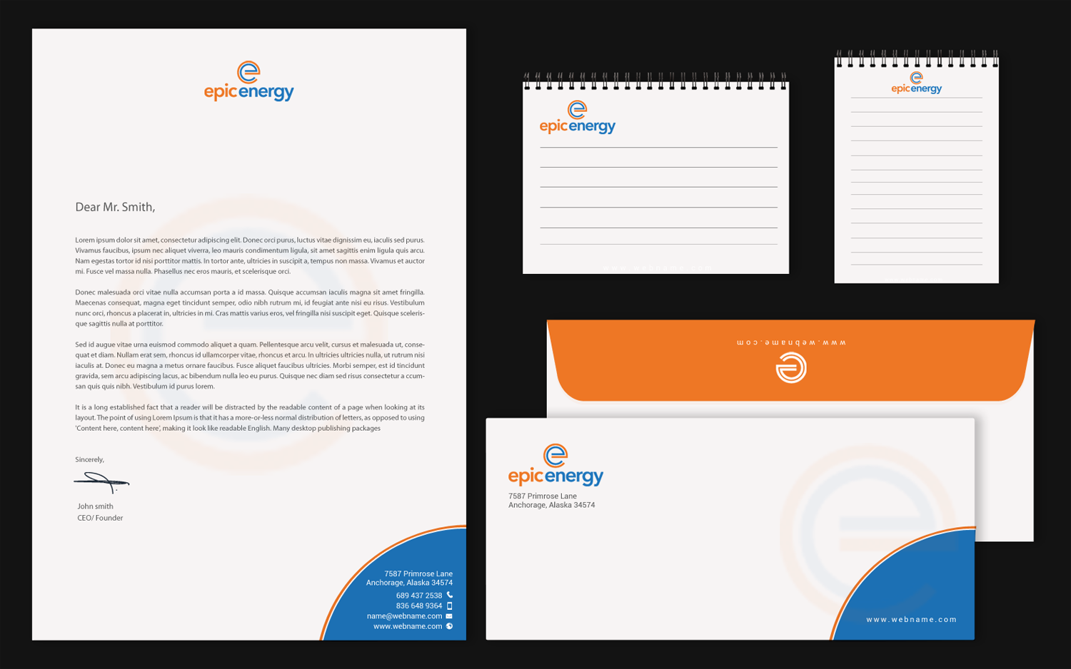 Stationery Design by chandrayaan.creative for Epic Home Inc. | Design #17342175
