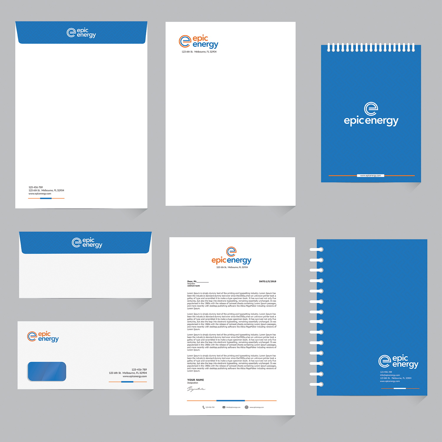 Stationery Design by bdesigner9 for Epic Home Inc. | Design #17333629