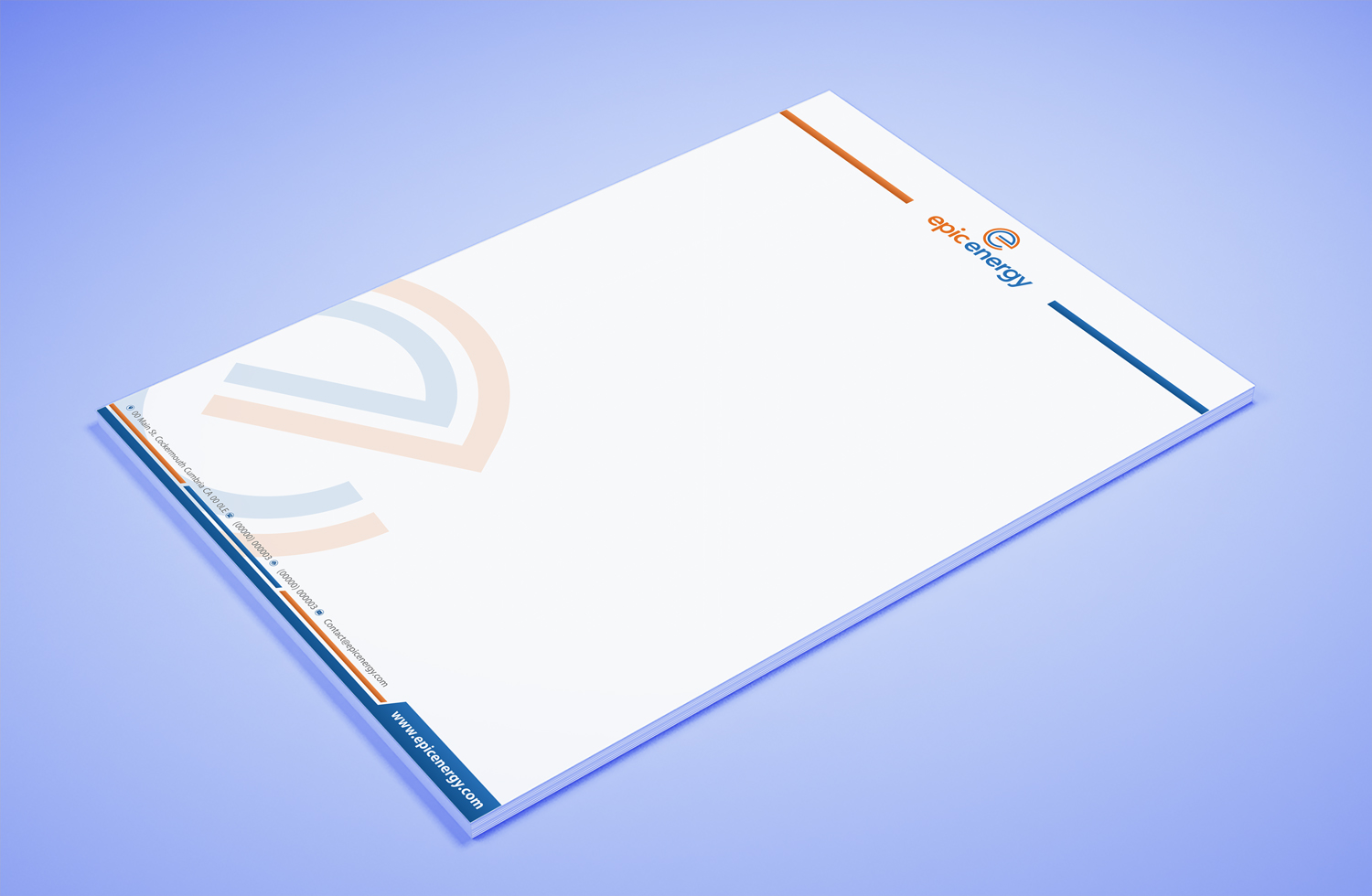 Stationery Design by Petter Goms for Epic Home Inc. | Design #17418965
