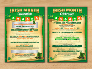 Irish Month 2018 (2)  | Flyer-Design von ecorokerz