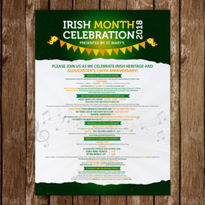 Irish Month 2018 (2)  | Flyer Design by TuktukiShree