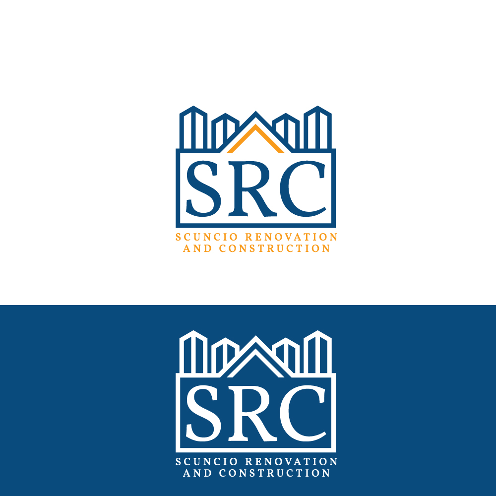 Logo Design by Sujit Banerjee for Scuncio Renovation and Construction, Inc. | Design #17325019