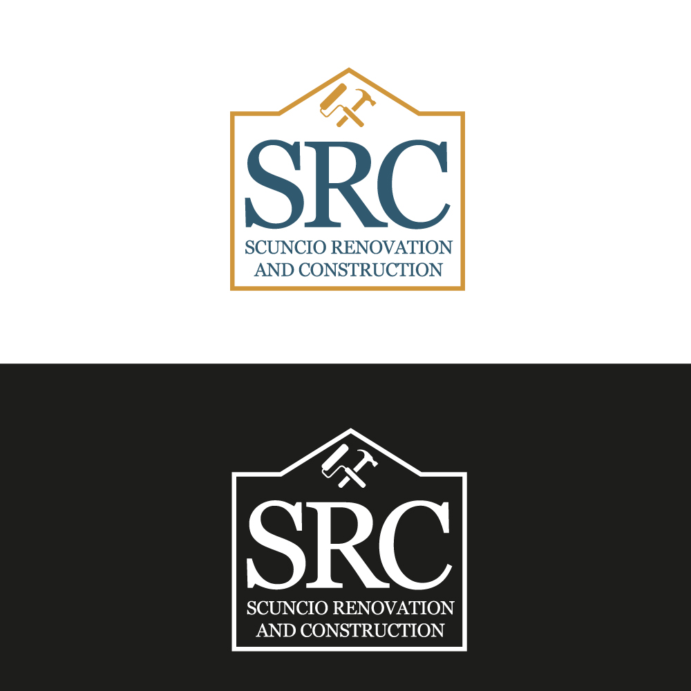 Logo Design by Sujit Banerjee for Scuncio Renovation and Construction, Inc. | Design #17325022
