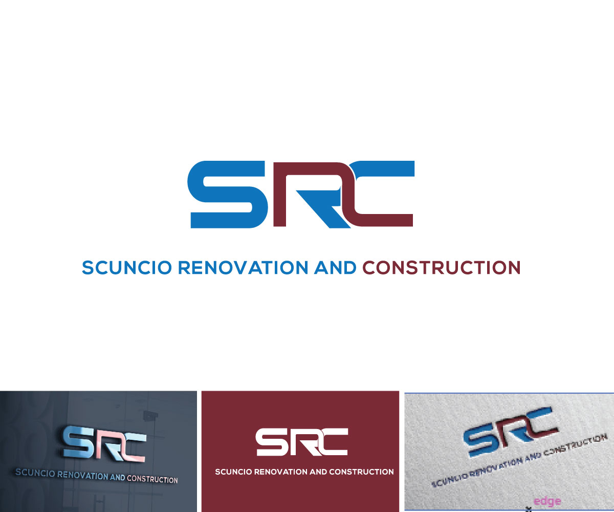 Logo Design by redwanhossain for Scuncio Renovation and Construction, Inc. | Design #17346623