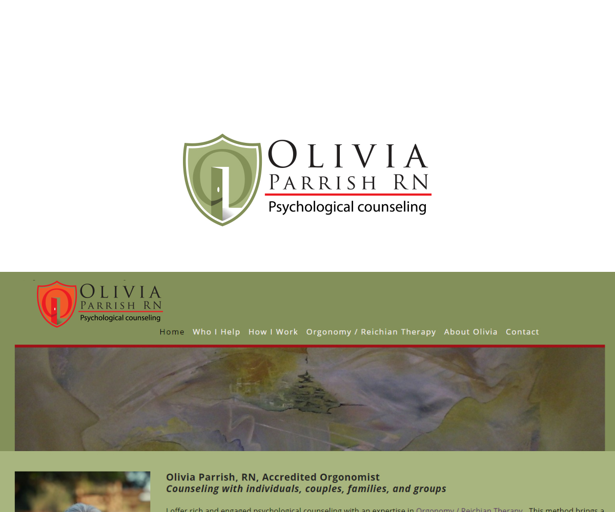 Logo Design by S. Shin for Olivia Parrish RN, Reichian Therapy | Design #17323267