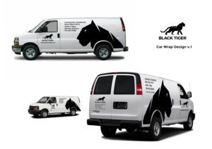 Car Wrap Design by DeVersion for Black Tiger | Design: #17364725