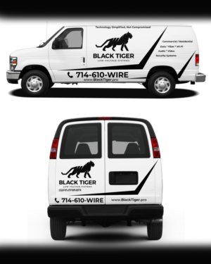 Car Wrap Design by RubelRir for Black Tiger | Design: #17372648