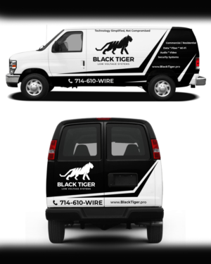Car Wrap Design by RubelRir for Black Tiger | Design: #17372772