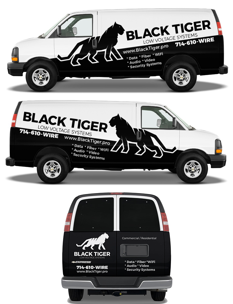 Car Wrap-Design von Adi Saos für Black Tiger | Design #17368915
