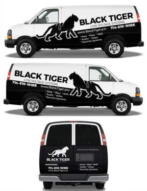 Car Wrap Design by Adi Saos for Black Tiger | Design: #17368915