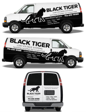 Car Wrap Design by Adi Saos for Black Tiger | Design: #17371707