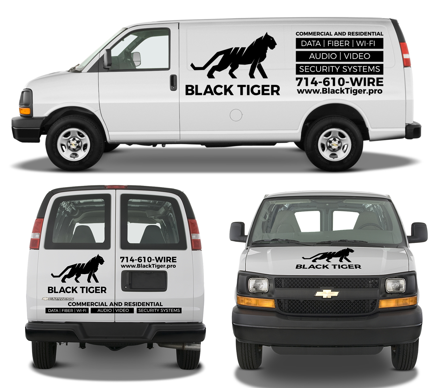 Car Wrap-Design von paulkanjosh für Black Tiger | Design #17372259