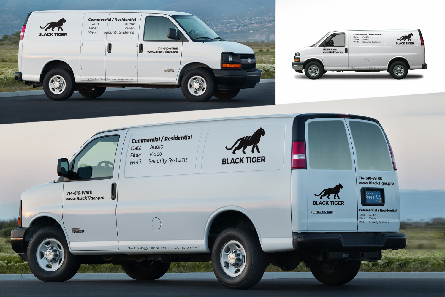 Car Wrap Design by Rodrigo Losano for Black Tiger | Design #17369909