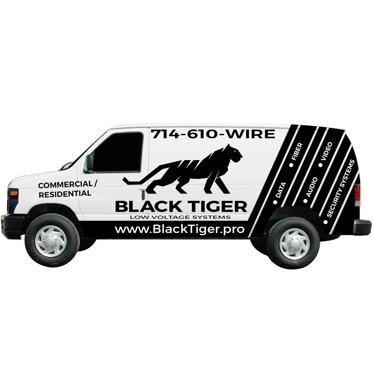 Car Wrap Design by The Faisal for Black Tiger | Design #17327774