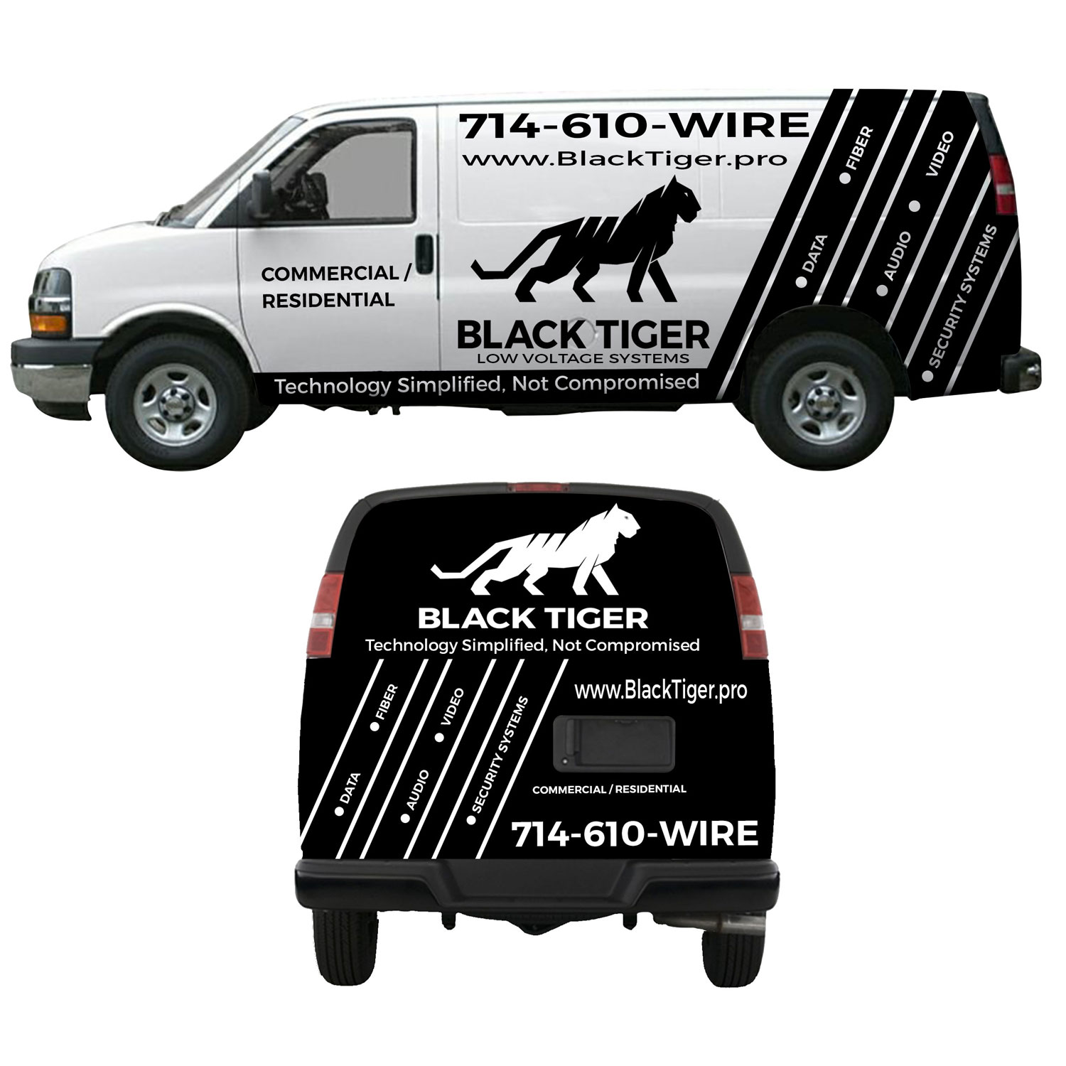 Car Wrap-Design von The Faisal für Black Tiger | Design #17372151