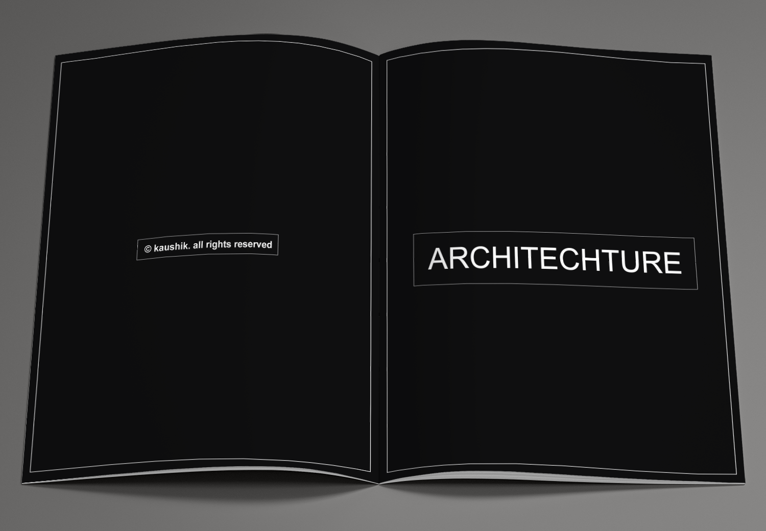 Upmarket, Elegant, Architecture Catalogue Design for NOIR LLC by