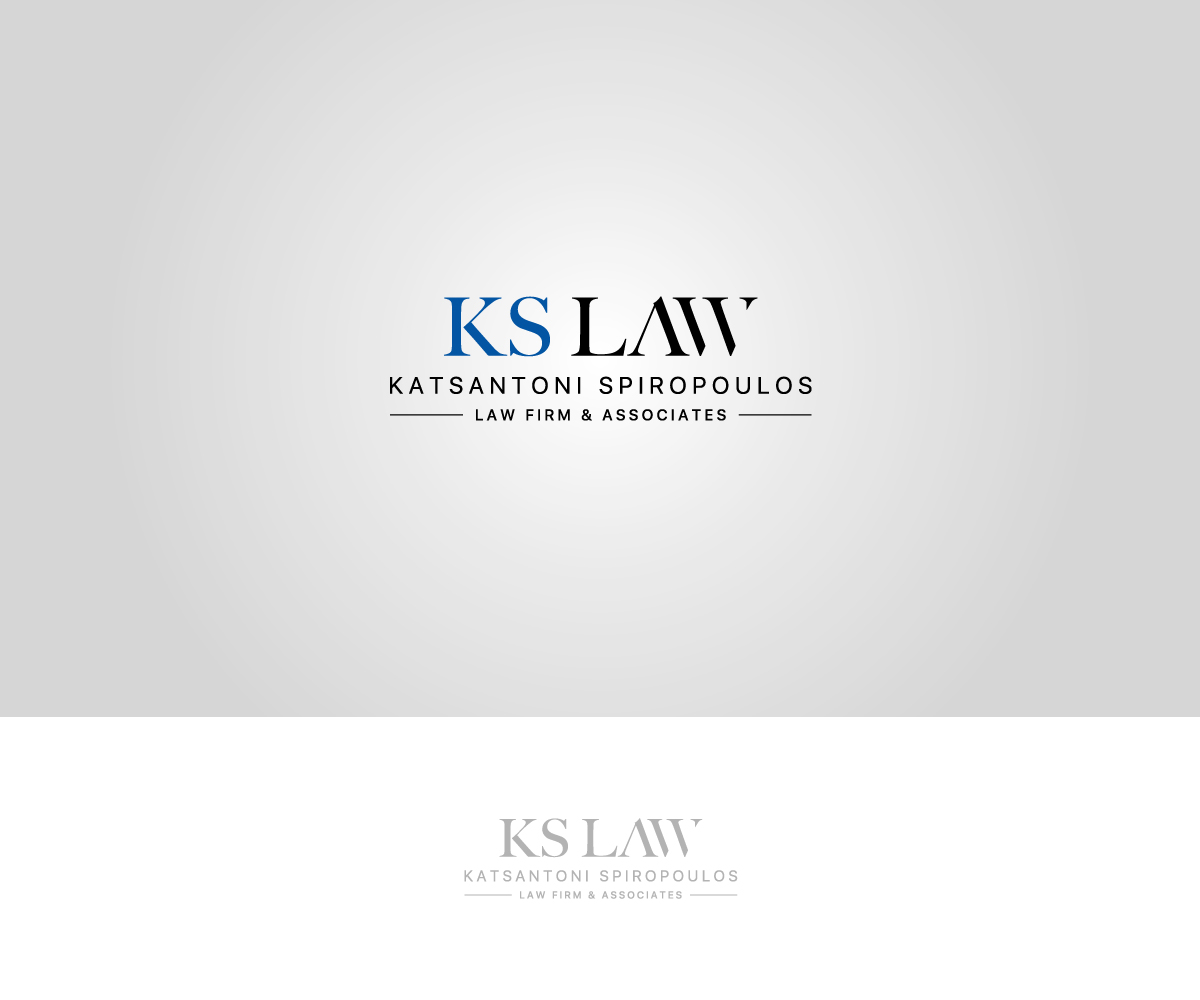 Logo Design by aglaronde23 for Katsantonis - Spiropoulos Law Firm | Design #17349787
