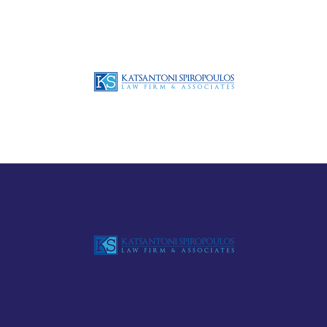 Logo Design by Verified artistry (Design garden) for Katsantonis - Spiropoulos Law Firm | Design #17422624