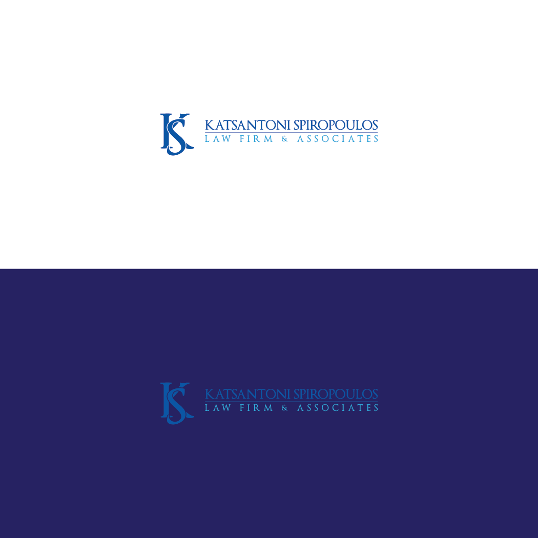 Logo Design by Verified artistry for Katsantonis - Spiropoulos Law Firm | Design #17422635