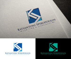 Logo Design by Salina R for Katsantonis - Spiropoulos Law Firm | Design: #17329366