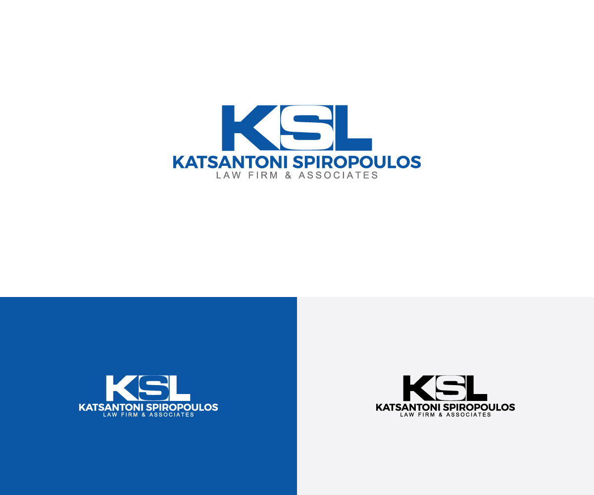 Logo Design by eMARK for Katsantonis - Spiropoulos Law Firm | Design #17398495