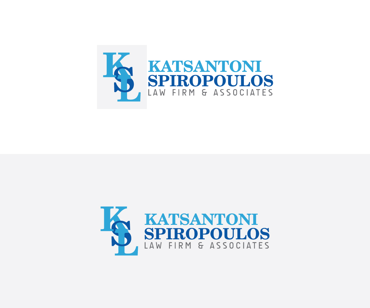 Logo Design by eMARK for Katsantonis - Spiropoulos Law Firm | Design #17398496