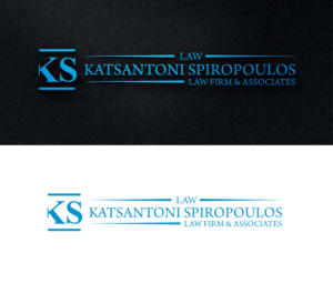 Logo Design by Aqeel Momin for Katsantonis - Spiropoulos Law Firm | Design: #17405197