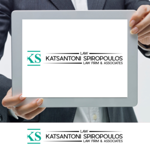 Logo Design by Aqeel Momin for Katsantonis - Spiropoulos Law Firm | Design: #17444922