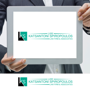 Logo Design by Aqeel Momin for Katsantonis - Spiropoulos Law Firm | Design: #17445147