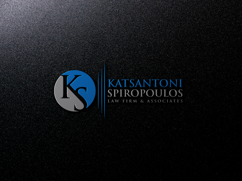 Logo Design by rocklee for Katsantonis - Spiropoulos Law Firm | Design #17402945