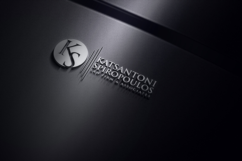 Logo Design by rocklee for Katsantonis - Spiropoulos Law Firm | Design #17402946