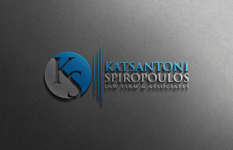 Logo Design by rocklee for Katsantonis - Spiropoulos Law Firm | Design #17402947