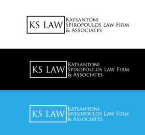 Logo Design by rocklee for Katsantonis - Spiropoulos Law Firm | Design: #17455762