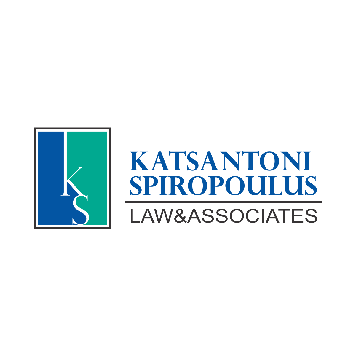 Logo Design by Efendi 3 for Katsantonis - Spiropoulos Law Firm | Design #17379542