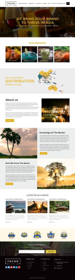 Wordpress Design by pb for this project | Design: #17345891