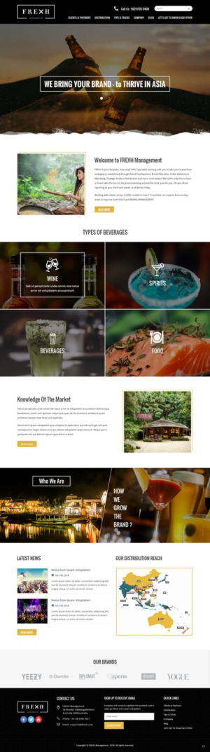 Wordpress Design by pb for this project | Design: #17345897