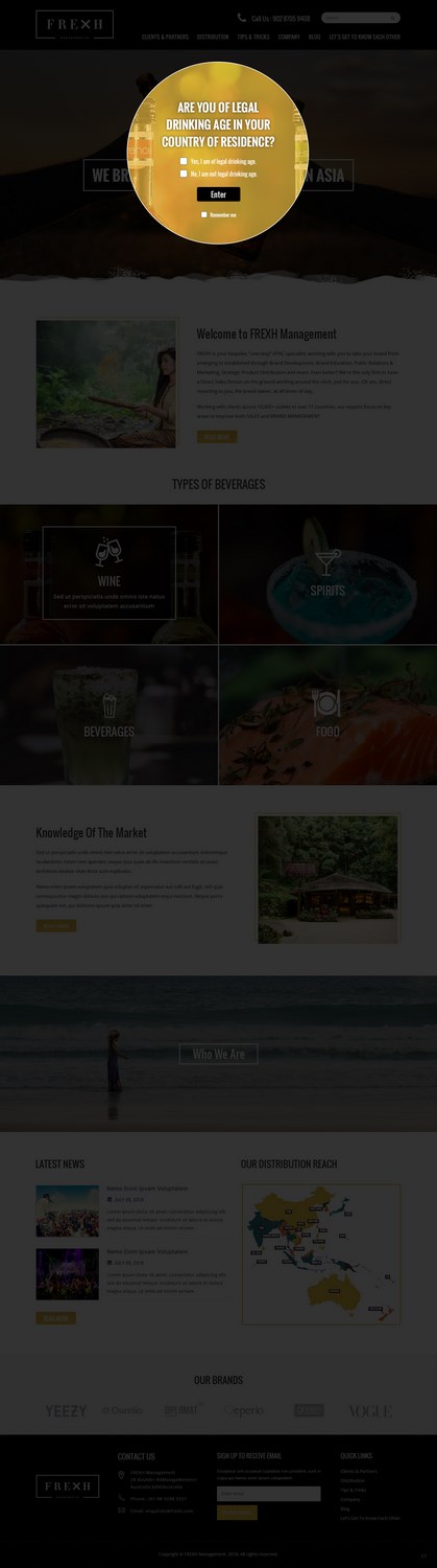 Wordpress Design by pb for this project | Design #17345898