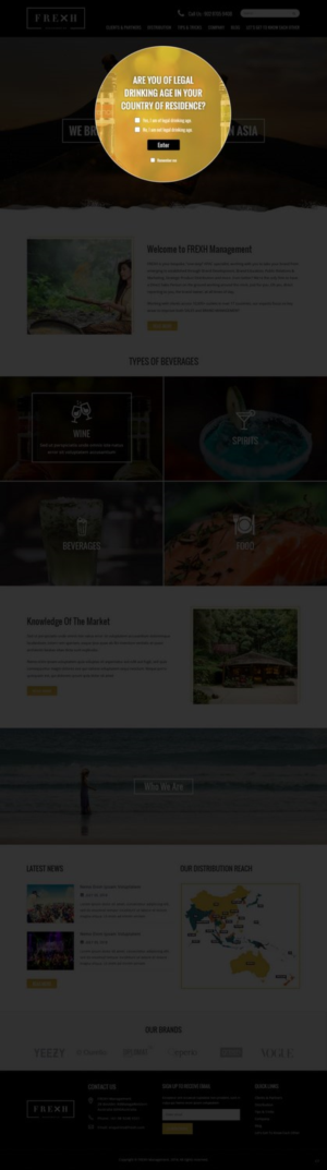 Wordpress Design by pb for this project | Design: #17345898