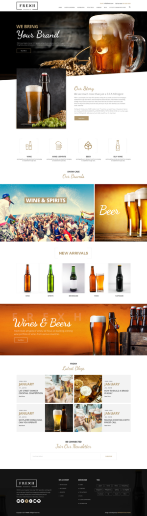 Wordpress Design by Impressive Sol