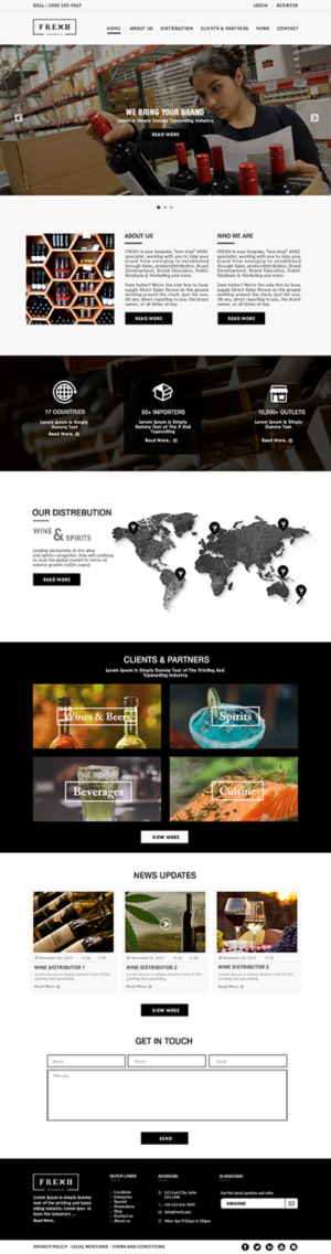 Wordpress Design by bdesigner9 for this project | Design: #17337707