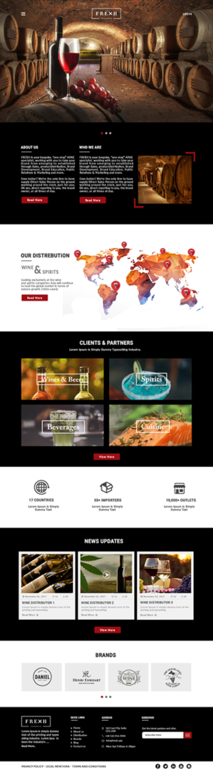 Wordpress Design by bdesigner9 for this project | Design: #17337708