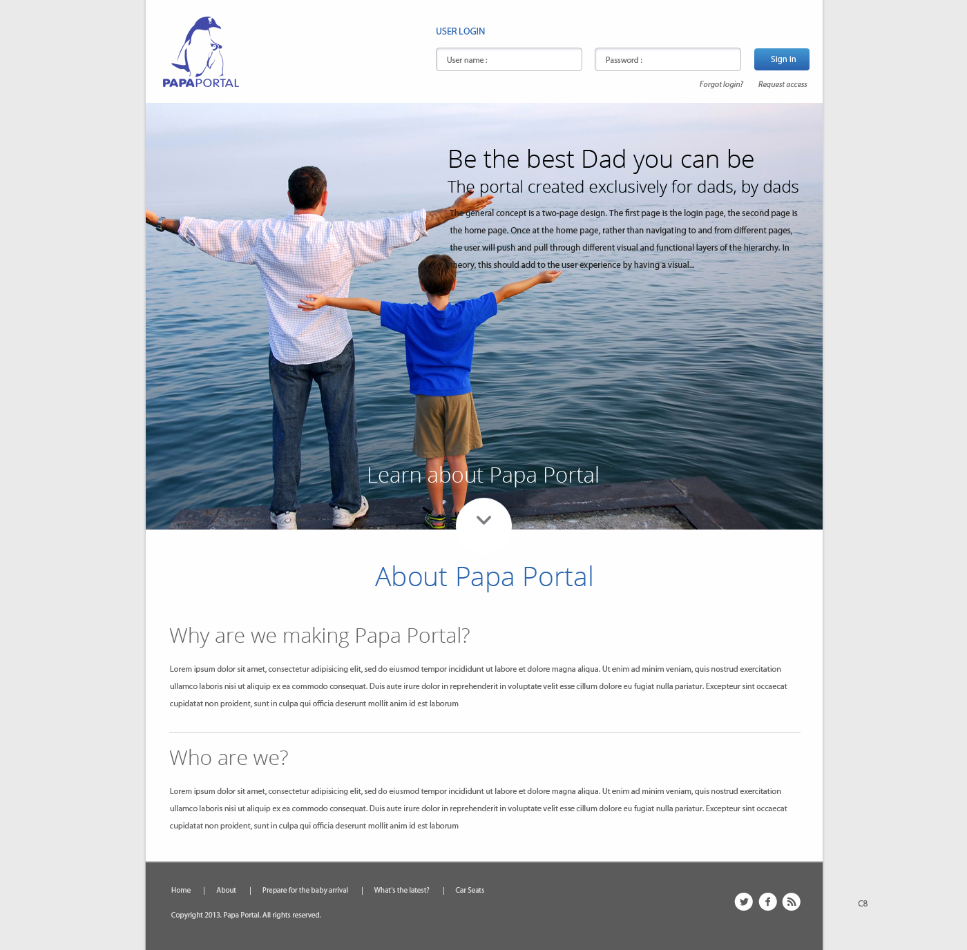 Web Design par pb pour ce projet | Design #2730241
