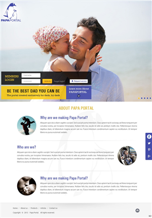 Web Design by pb for this project | Design: #2759497