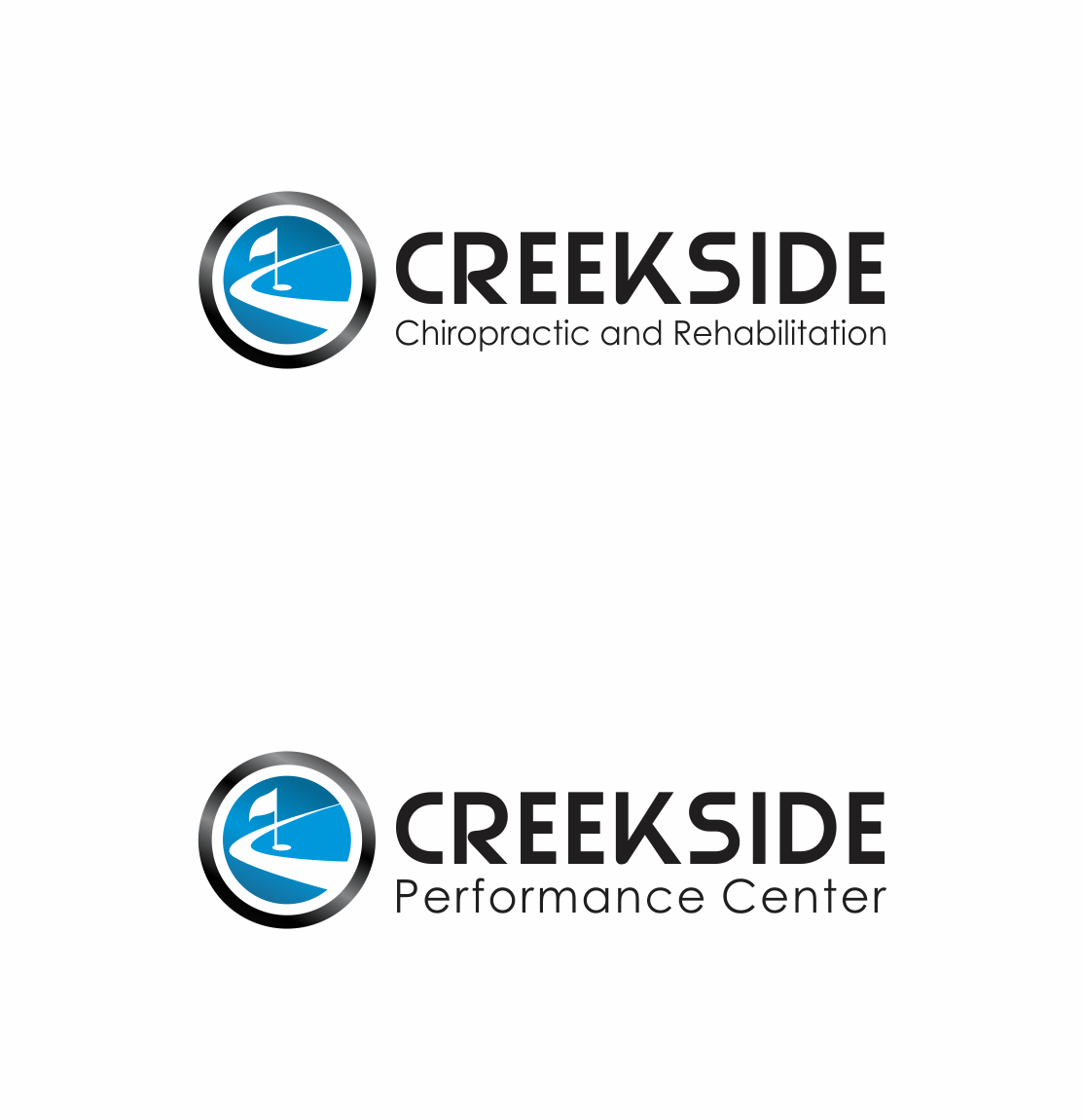 Logo Design by Arham Hidayat for Creekside Chiropractic and Rehabilitation | Design #17394168