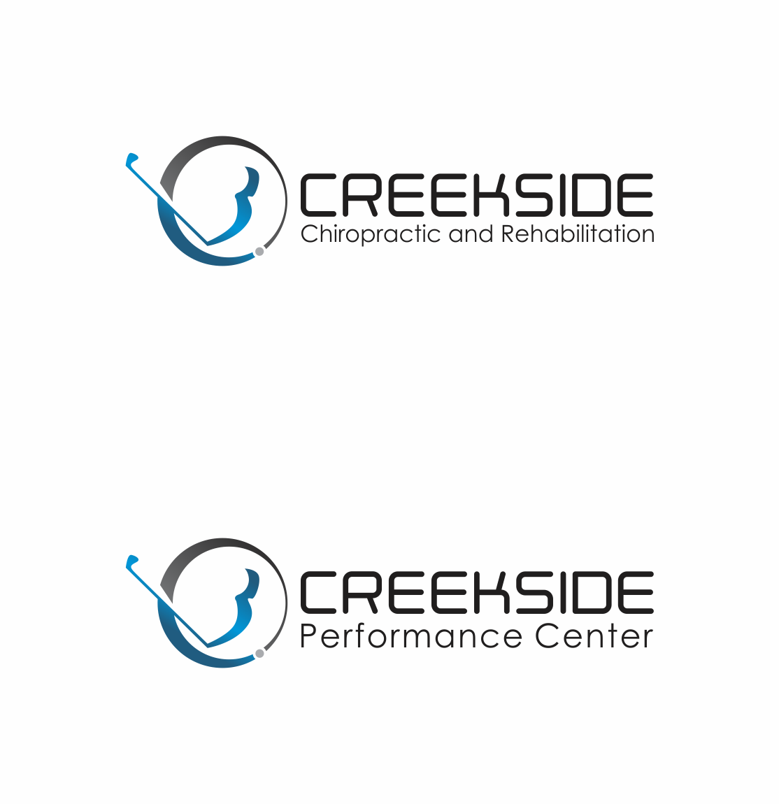 Logo Design by Arham Hidayat for Creekside Chiropractic and Rehabilitation | Design #17394169