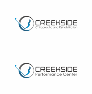Logo Design by Arham Hidayat for Creekside Chiropractic and Rehabilitation | Design: #17394169