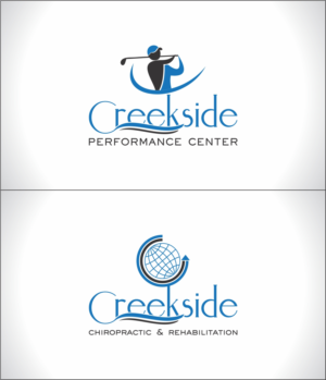 Logo Design by Robert Macwan for Creekside Chiropractic and Rehabilitation | Design #17417390