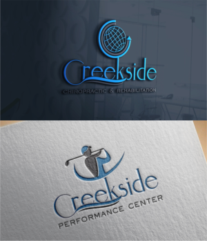 Logo Design by Robert Macwan for Creekside Chiropractic and Rehabilitation | Design: #17423402