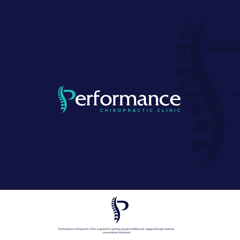 Logo Design by ecorokerz for Performance Chiropractic Clinic | Design #17331134